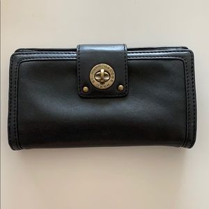 Stunning Marc Jacobs black leather wallet!